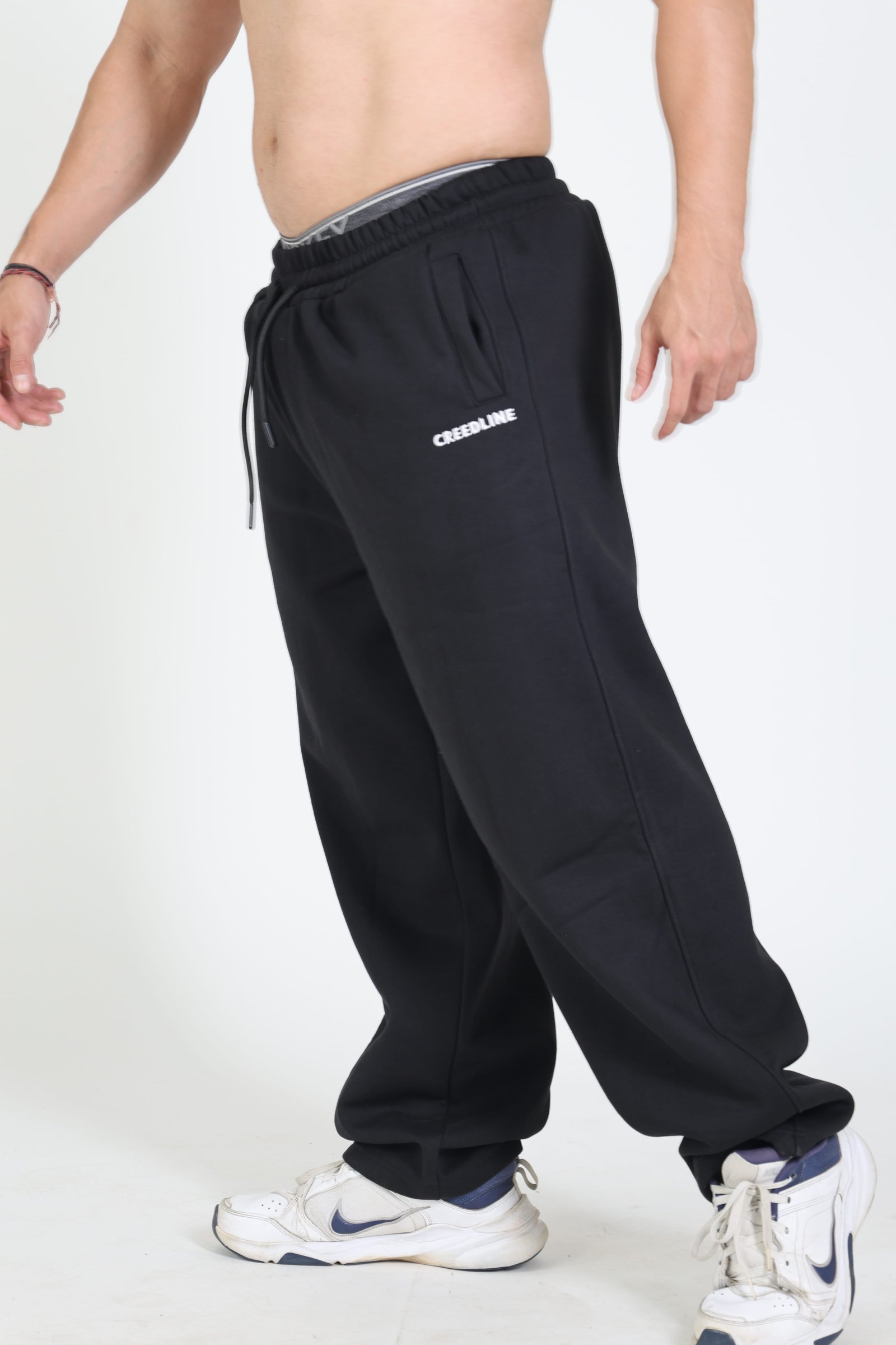 Black 450 GSM Solid Bottom wear (Bottom-Solid)