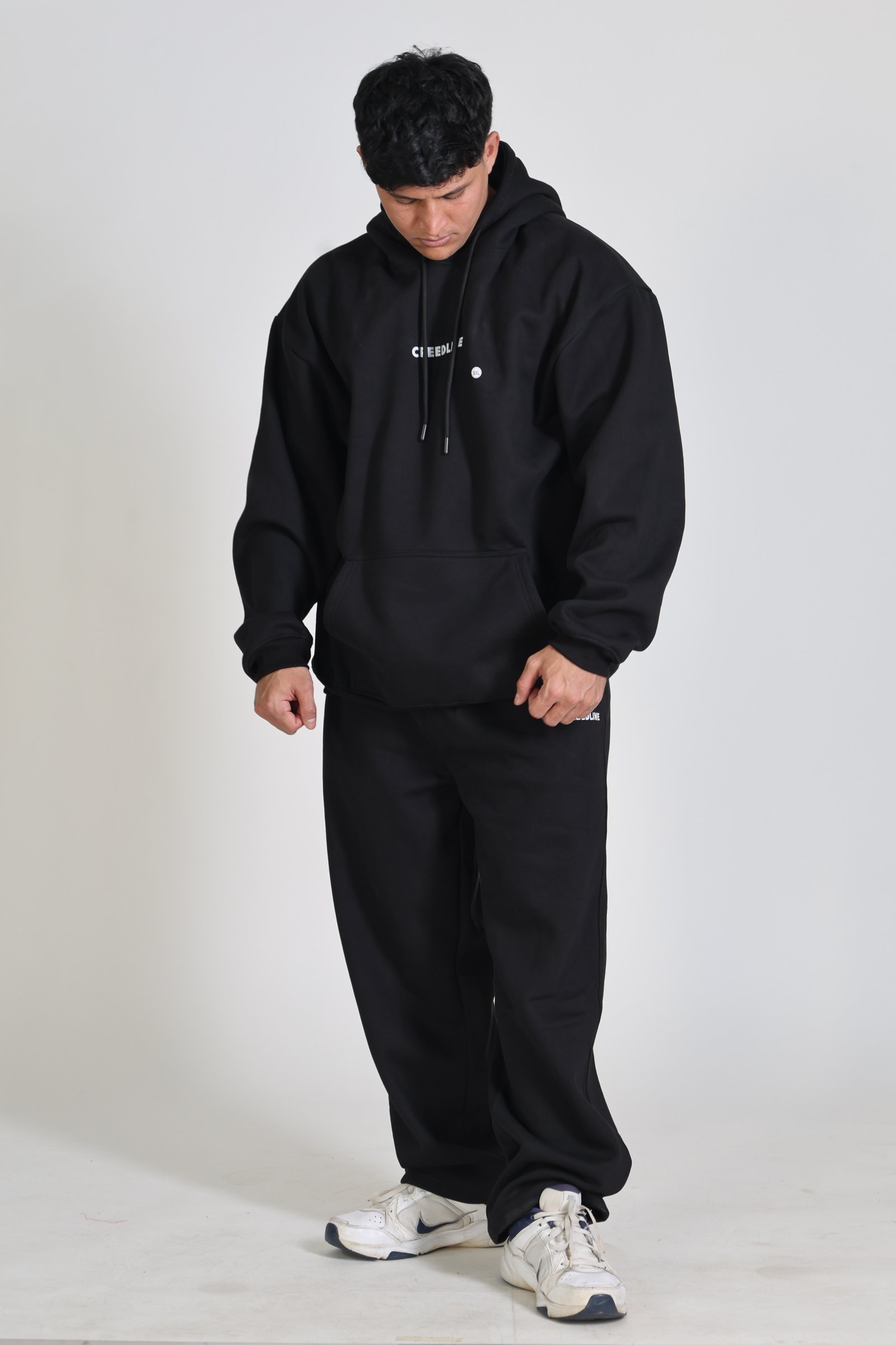 Dark 450 GSM Hoodie - (BLACK_HOODIE_SOLID)