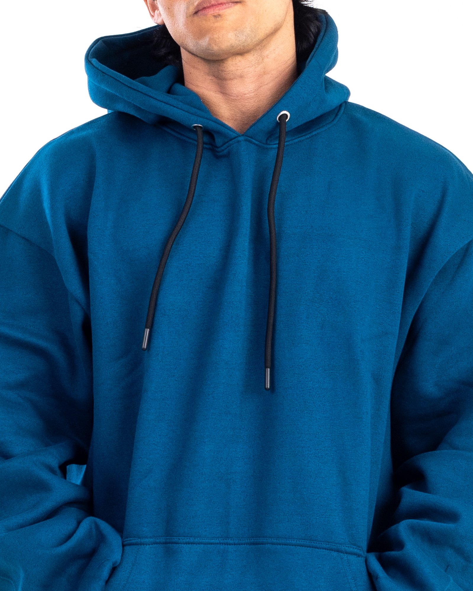 CREEDLINE MONOLITH 450 GSM Heavyweight Hoodie | Deep Teal