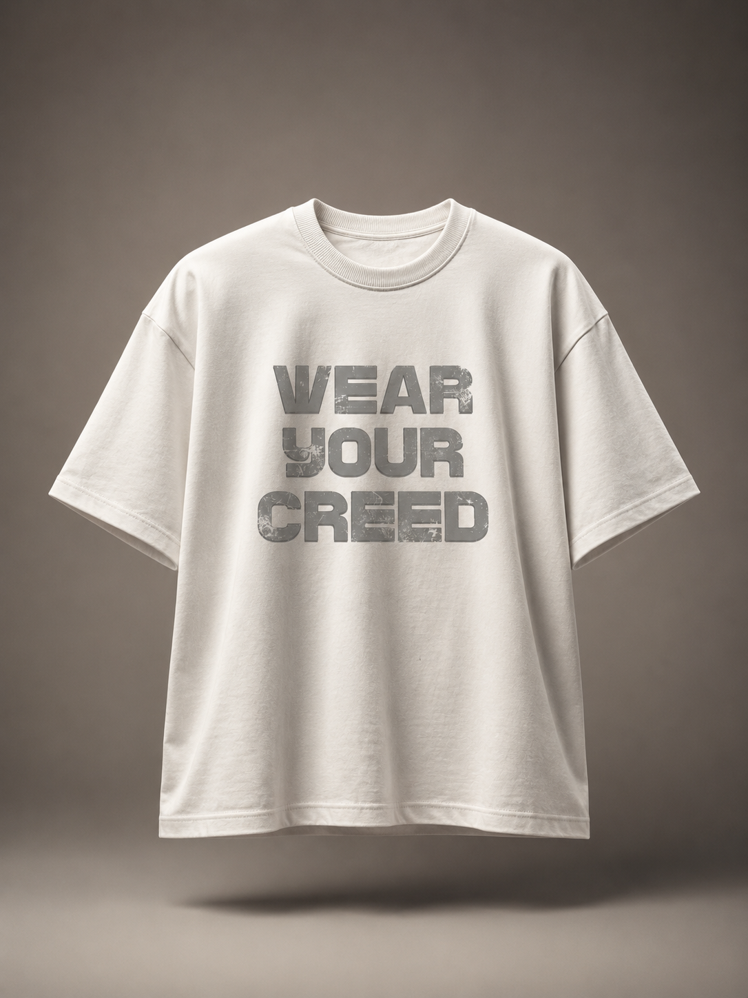 Endure Everything Off White  Tshirt